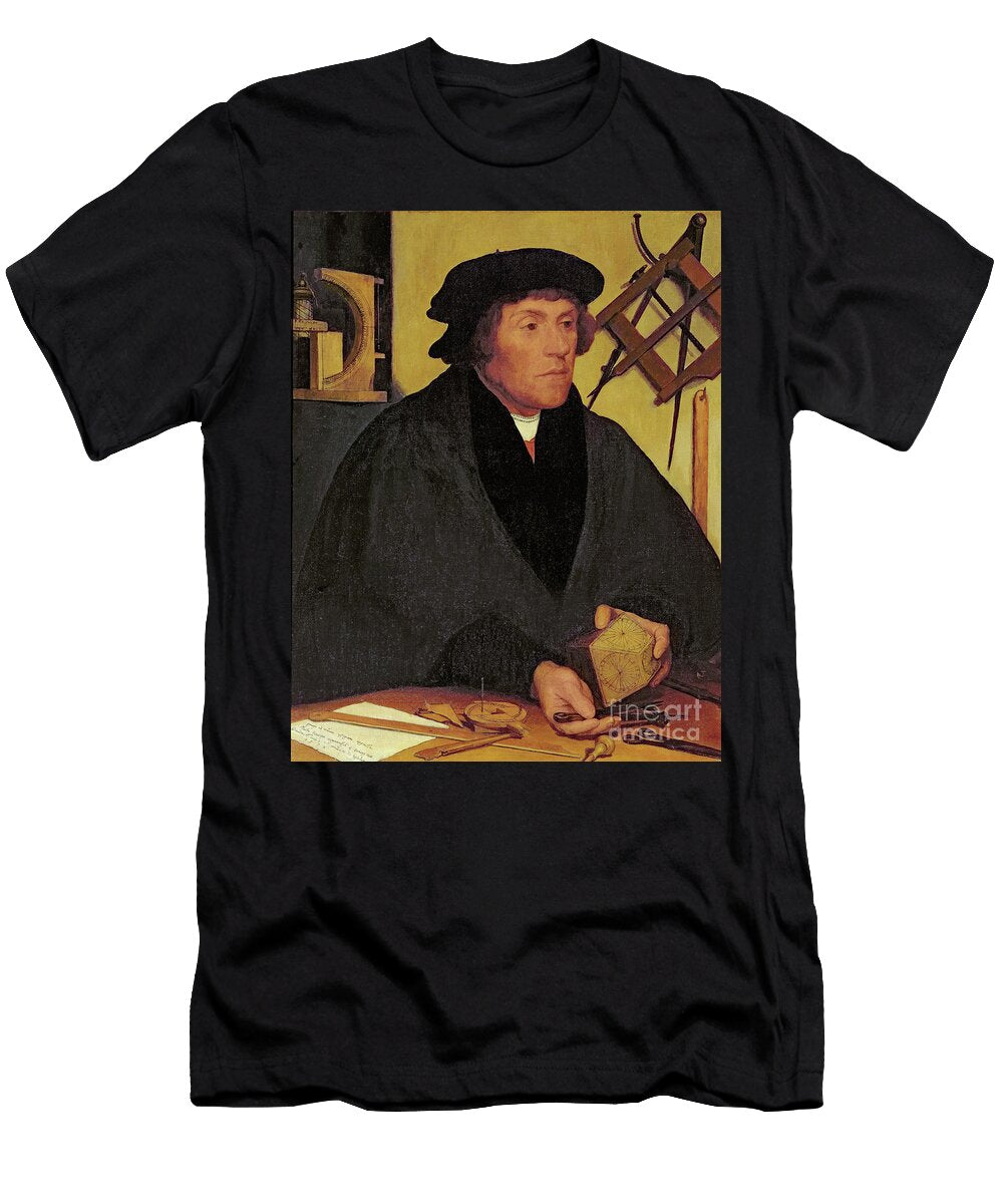 3 Portrait of Nicholas Kratzer Hans Holbein the Younger T-Shirt