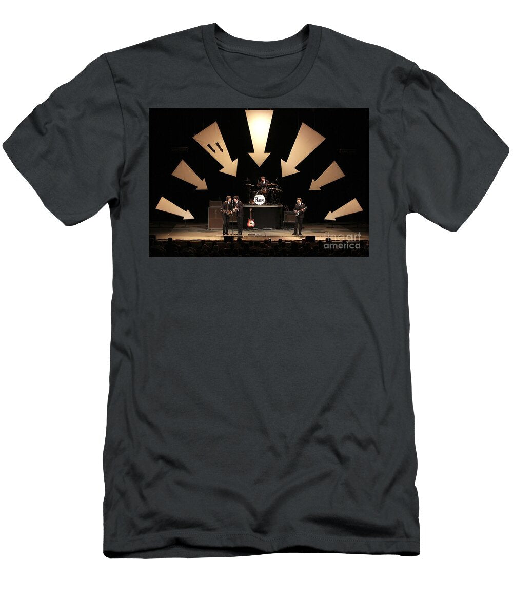 3 Rain Beatles Tribute Steve Landes Joe Bithorn Joey Curatolo and Ralph Castelli Concert Photos T-Shirt