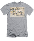 3 Retreat of Major Marcus Renos Command Ink on Paper Amos Bad Heart Buffalo T-Shirt