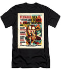 3 Teenage Sex and Death At Camp Miasma Minimal Movie Poster Retro Film Poster Vintage 2026 Sampadart Gallery T-Shirt