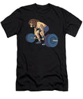 3 Weightlifting Weightlifter Barbell Clean Jerk Snatch Jonathan Kraske T-Shirt