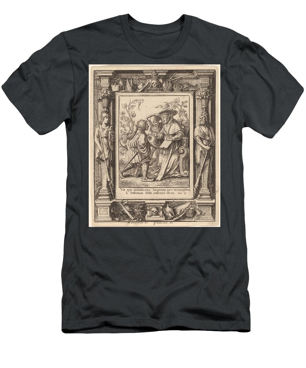 3 Wenceslaus Hollar After Hans Holbein the Younger After Abraham Van Diepenbeeck Motionage Designs T-Shirt