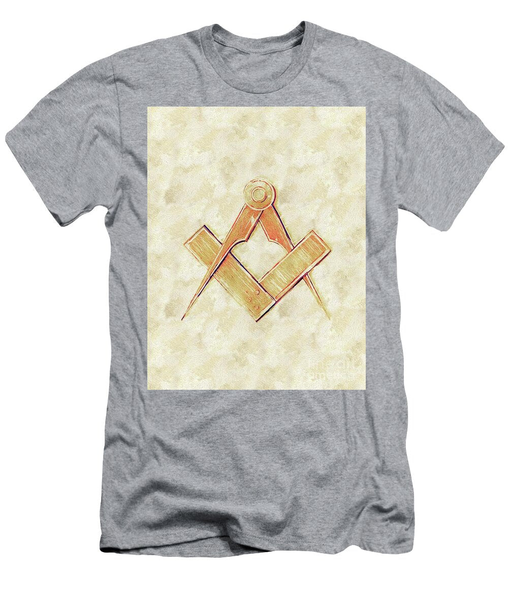 32 Freemason Masonic Symbols Pierre Blanchard T-Shirt