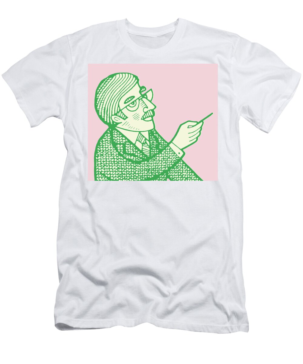 32 Man Gesturing Csa Images T-Shirt