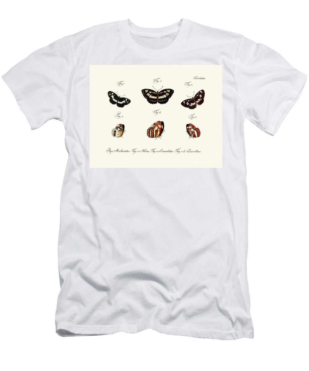 35 Butterflies 1783 1806 German School T-Shirt