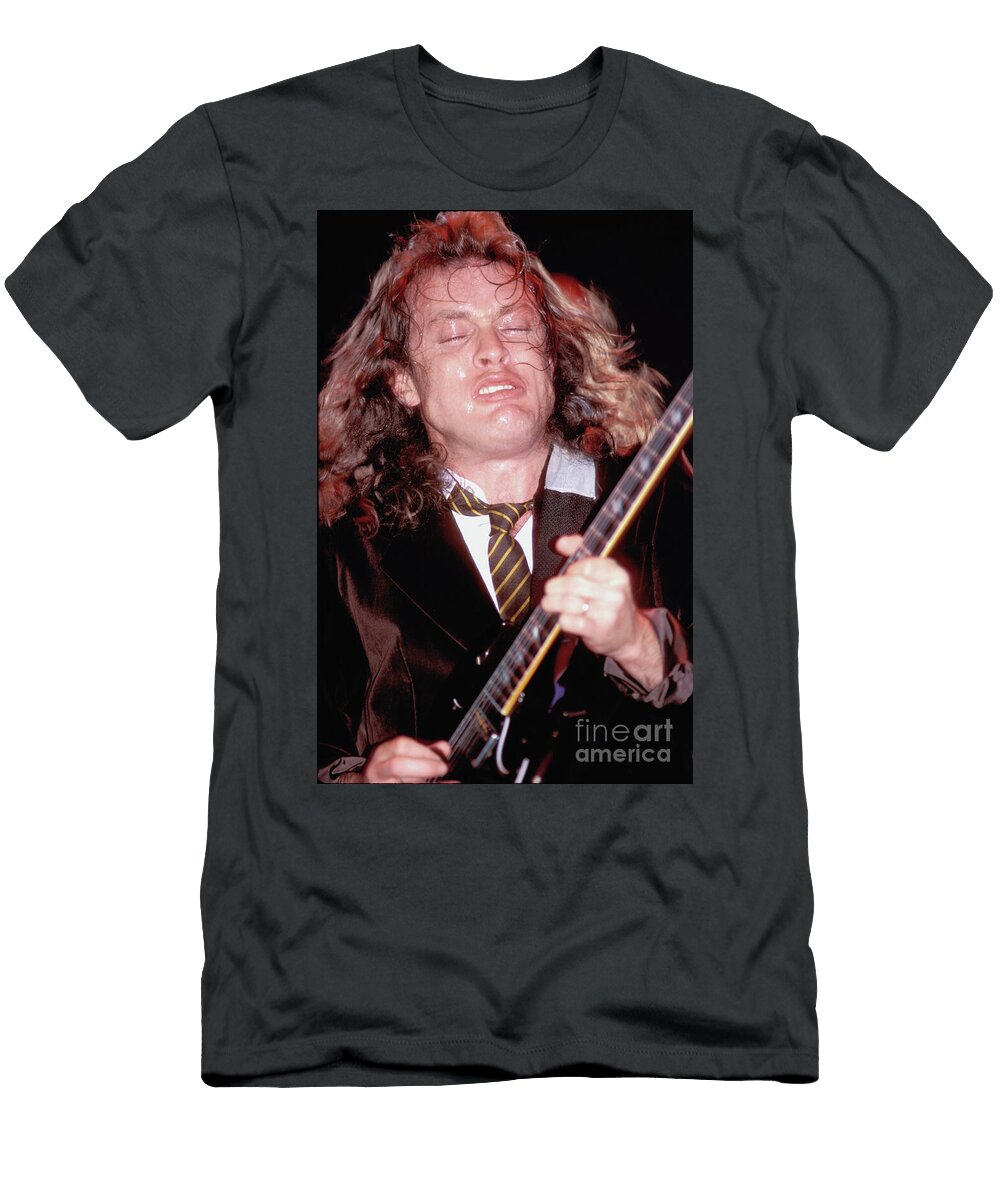 36 Angus Young Ac DC Concert Photos T-Shirt