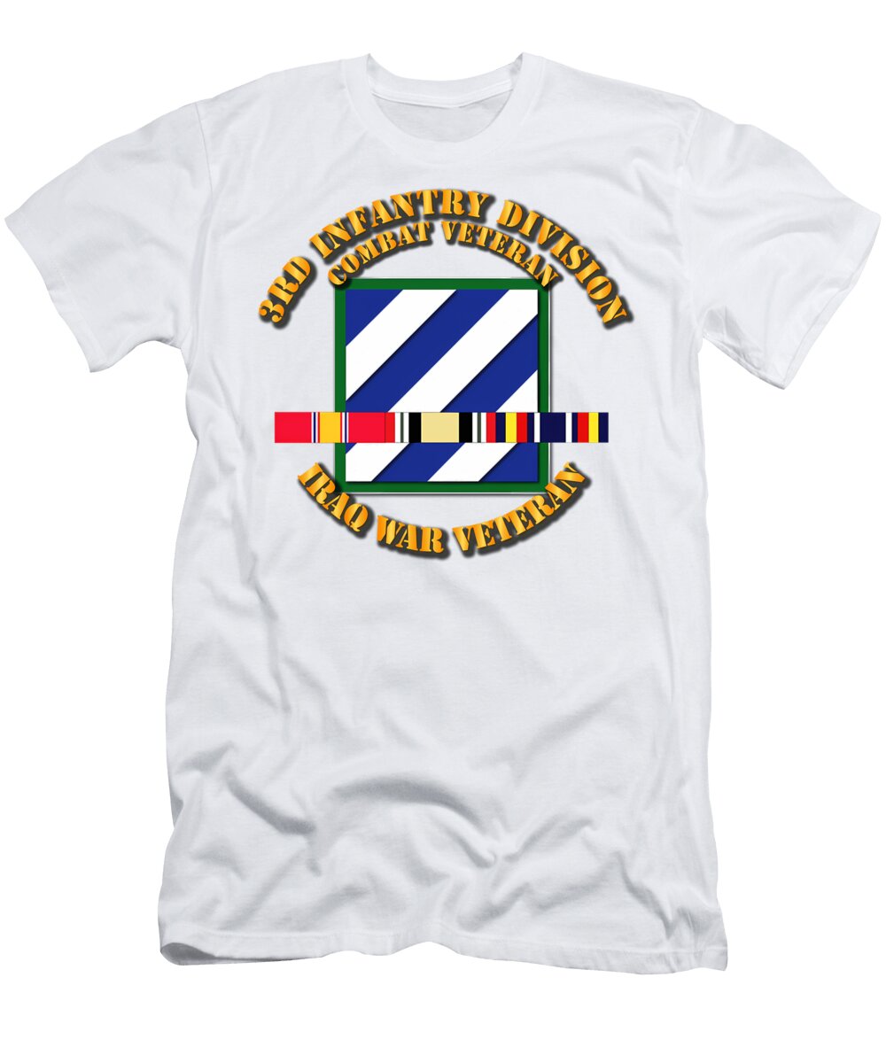 3rd Id Iraq Vet W Svc Ribbons Quang Vu T-Shirt