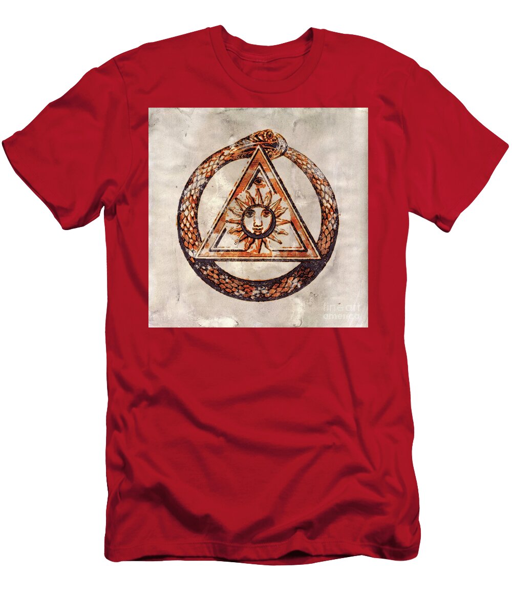 4 Ancient Freemasonic Symbolism By Pierre Blanchard Pierre Blanchard T-Shirt
