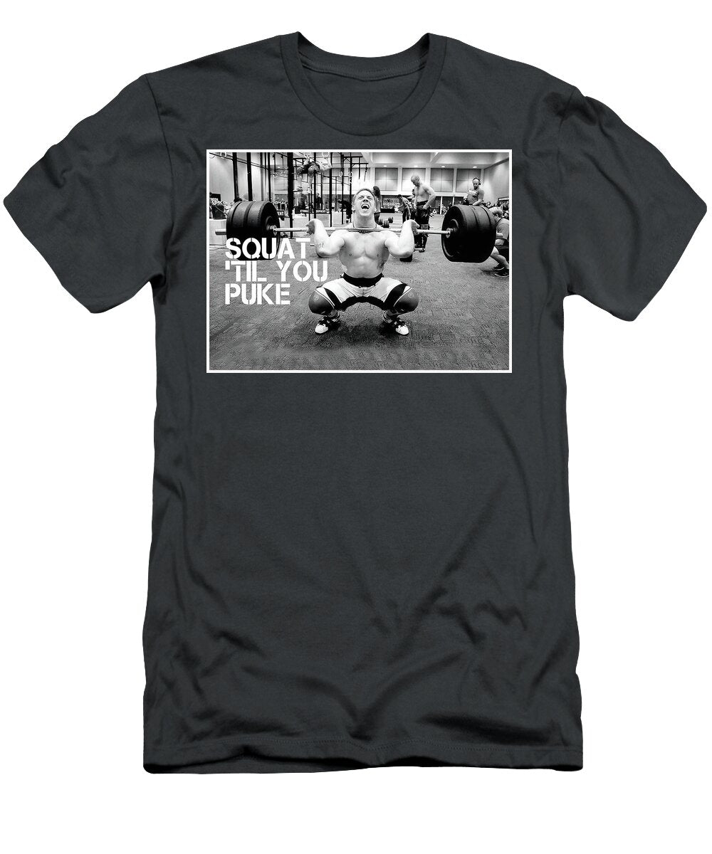 4 Bodybuilding Inspirational Workout Fitness Quote Alan Reid T-Shirt