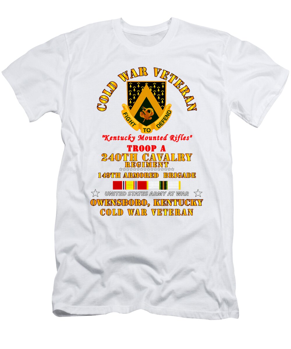 4 Cold War Veteran Emblem Kenvin Tran T-Shirt
