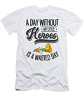 4 Daycare Teaching Little Heroes Teacher Toms Store T-Shirt