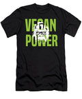 4 Fitness Bodybuilder Bodybuilding Vegan Power Gift Idea Haselshirt T-Shirt