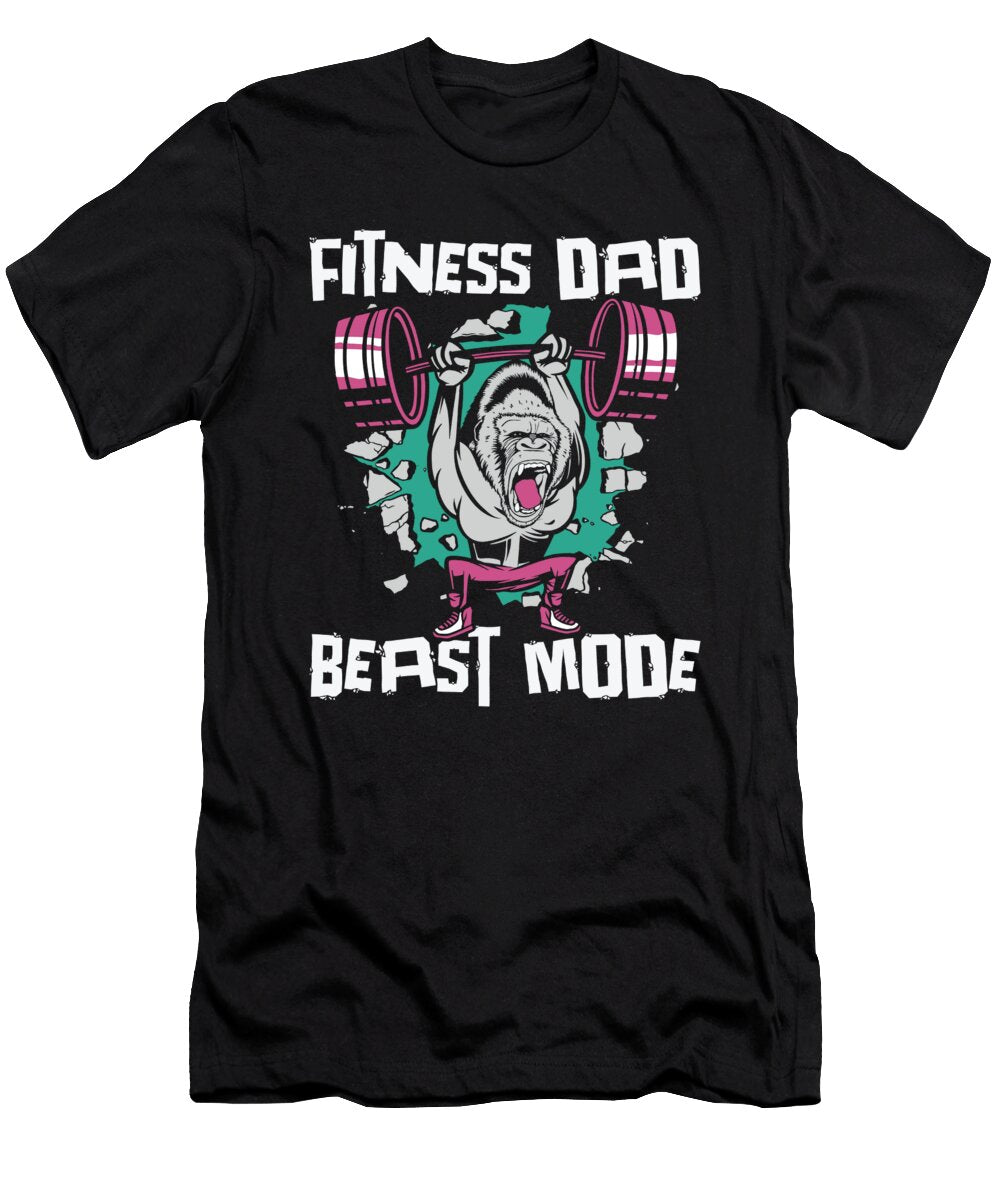 4 Fitness Fathers Day Gym Workout Training Coach Toms Store T-Shirt