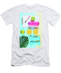 4 Health and Fitness Concept on Modern Colorful Background Milleflore Images T-Shirt