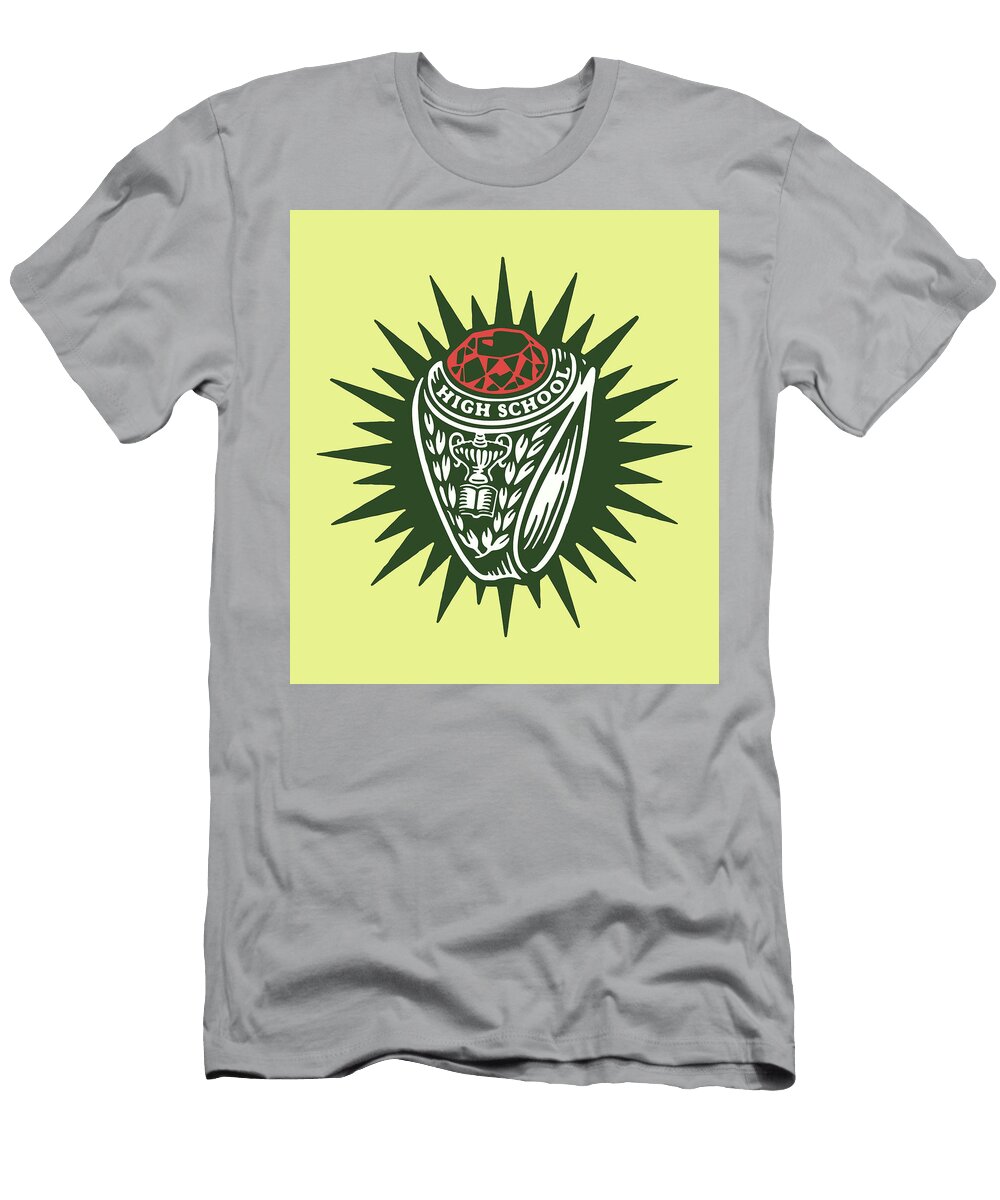 4 High School Class Ring Csa Images T-Shirt