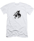 4 Man Riding Horse Csa Images T-Shirt