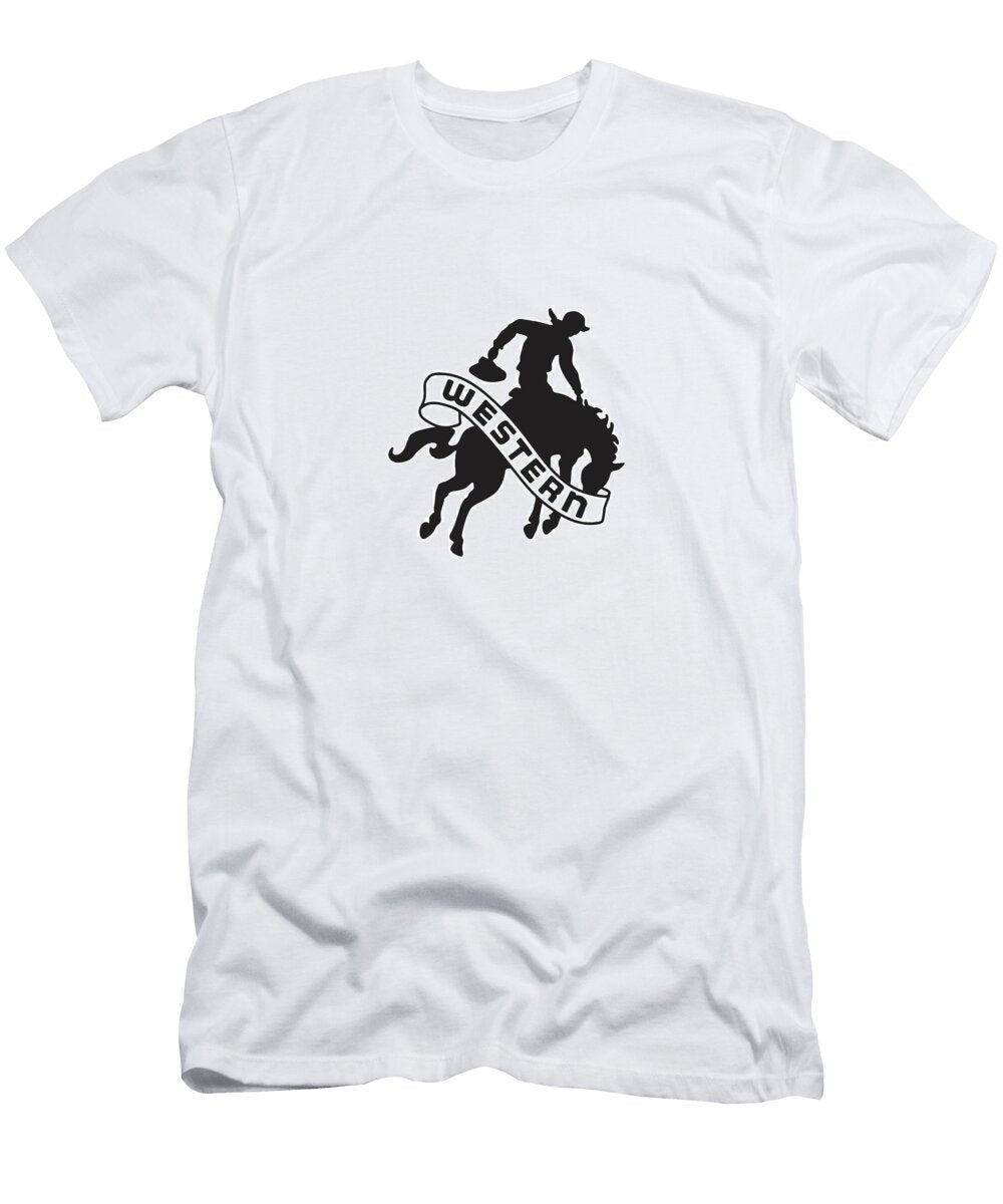 4 Man Riding Horse Csa Images T-Shirt