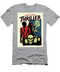 4 Michael Jackson Thriller Minimal Music Poster Retro Vintage Singer Band Art Sampadart Gallery T-Shirt