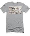 4 Retreat of Major Marcus Renos Command Ink on Paper Amos Bad Heart Buffalo T-Shirt