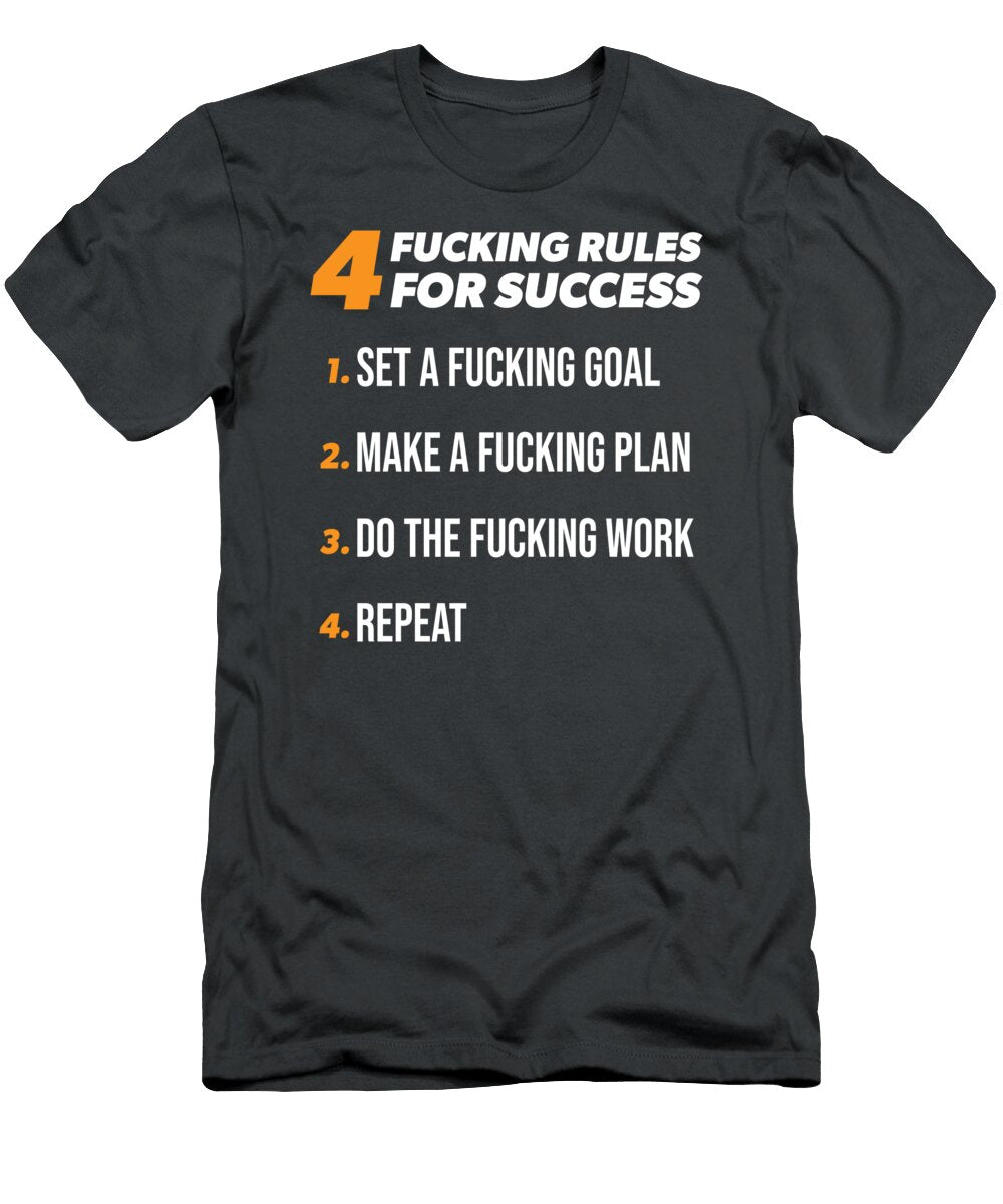 4 Rules for Success Matthew Chan T-Shirt