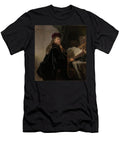 4 Scholar At His Study Rembrandt Van Rijn T-Shirt