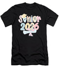 4 Senior 2026 Pastel Floral Patchwork Letters with Coami Tacti T-Shirt