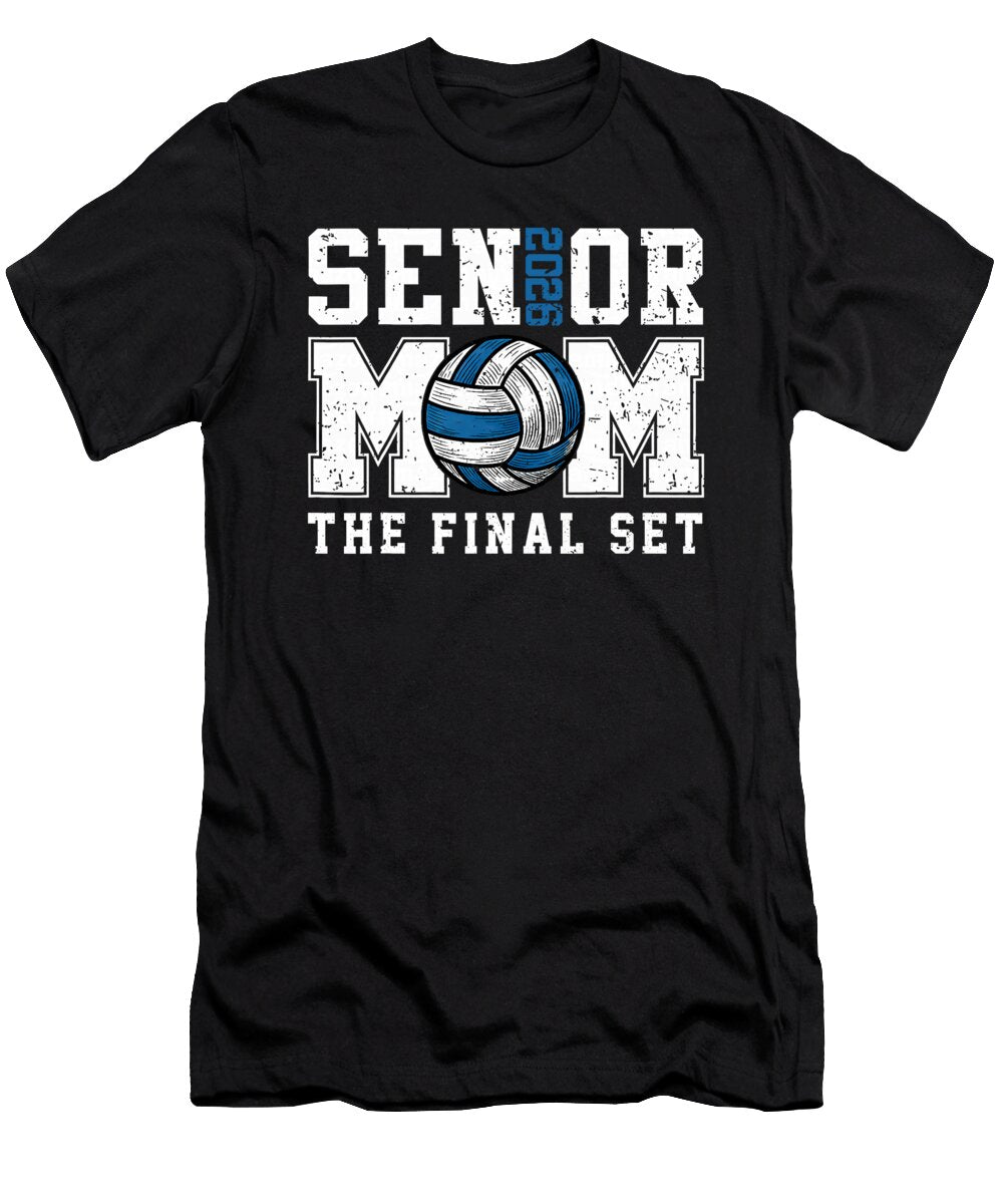 4 Senior Mom Class of 2026 Volleyball the Final Coami Tacti T-Shirt
