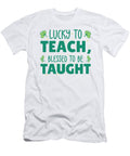 4 St Patricks Day Teaching Lucky Shamrock Clover Toms Store T-Shirt