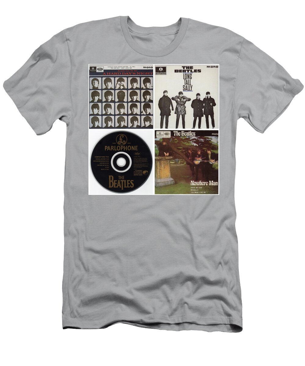 4 the Beatles Cover Grid Stephen Smith Galleries T-Shirt