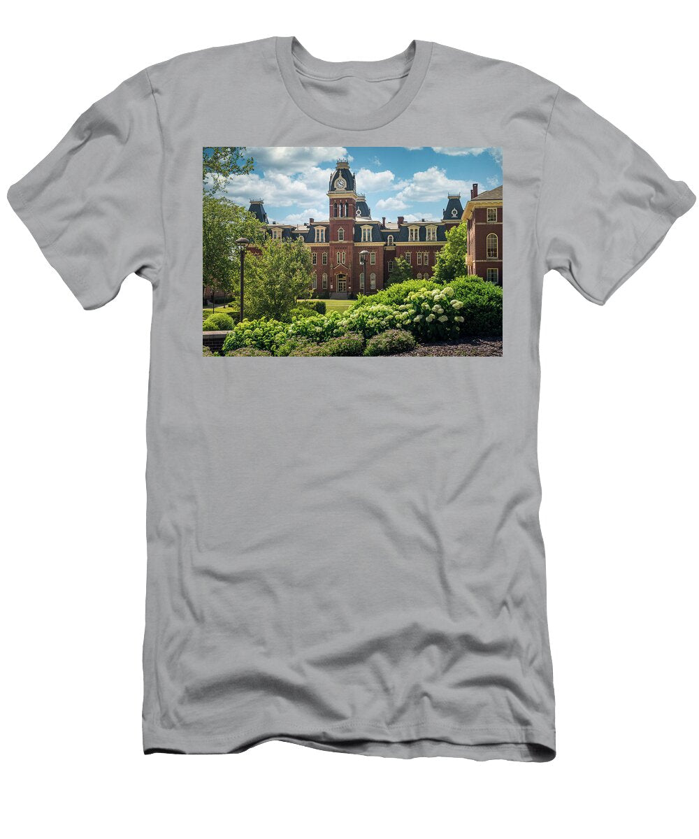 4 Woodburn Hall At West Virginia University in Morgantown Wv Steven Heap T-Shirt