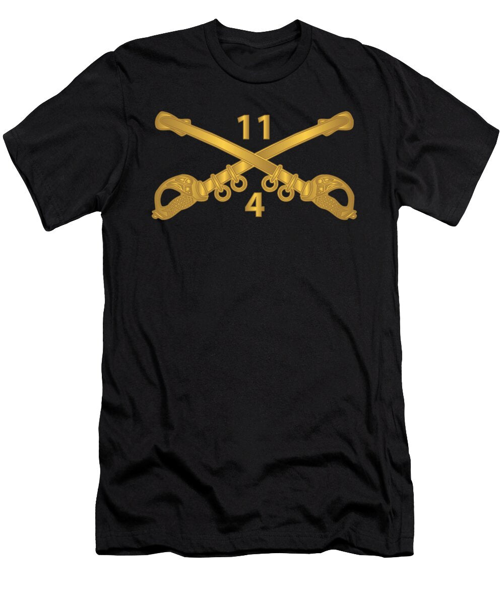4th Squadron 11th Armored Cavalry Regiment Branch Wo Txt X 300 Tom Adkins T-Shirt