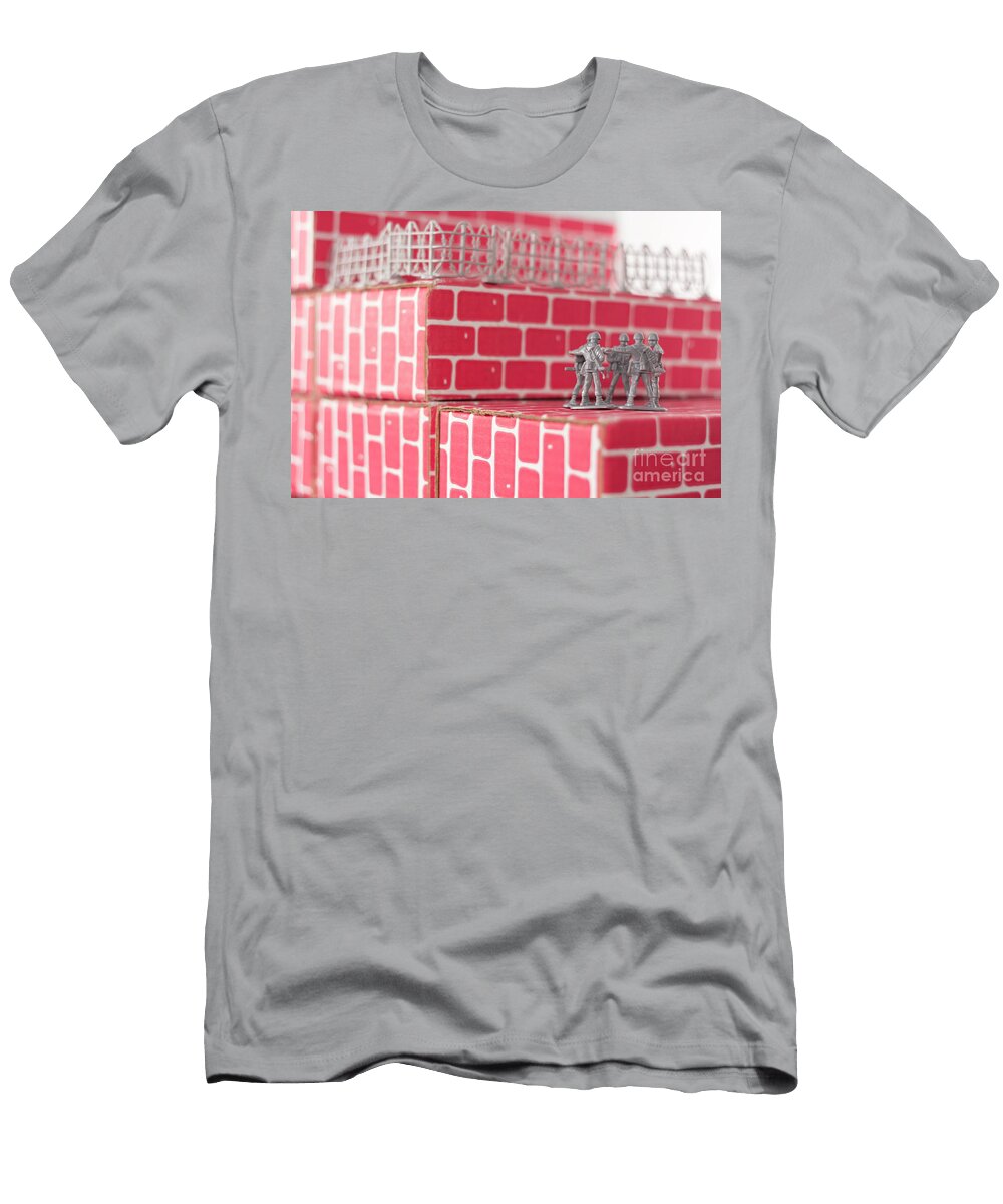 5 Army Men Impossible Odds Ezume Images T-Shirt