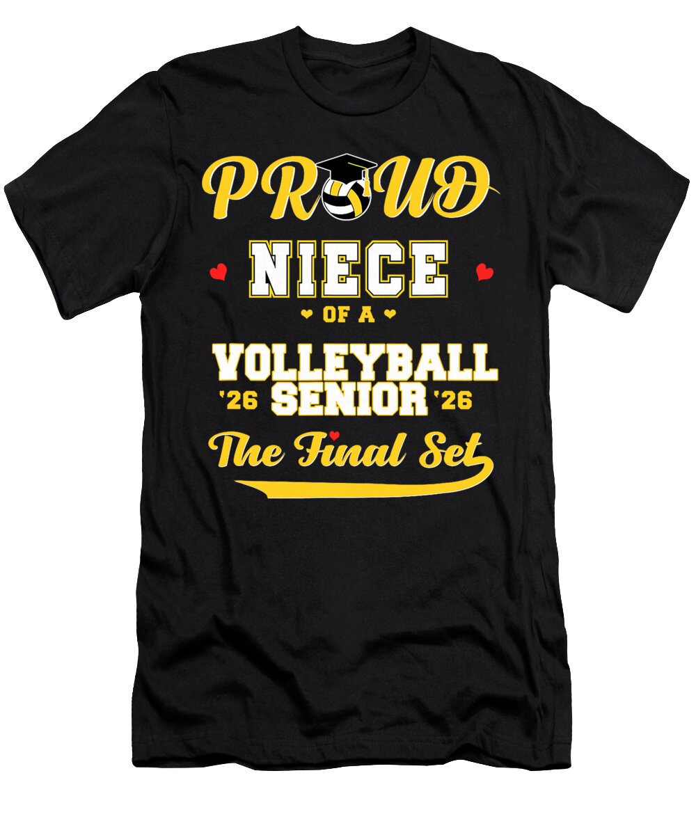 5 Cool Family 26 Graduation Volleyball Player Coami Tacti T-Shirt