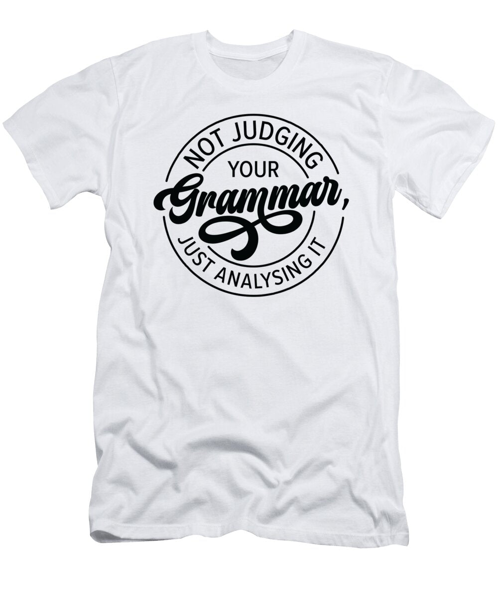 5 English Grammar Police Teacher Student Grammar Toms Store T-Shirt