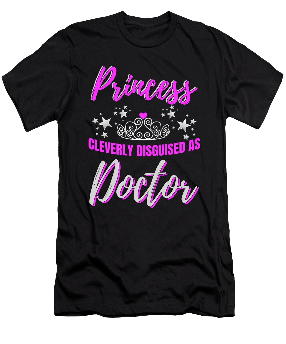 5 Female Doctor Phd Dr Medical Degree Doctorate Gift Muc Designs T-Shirt