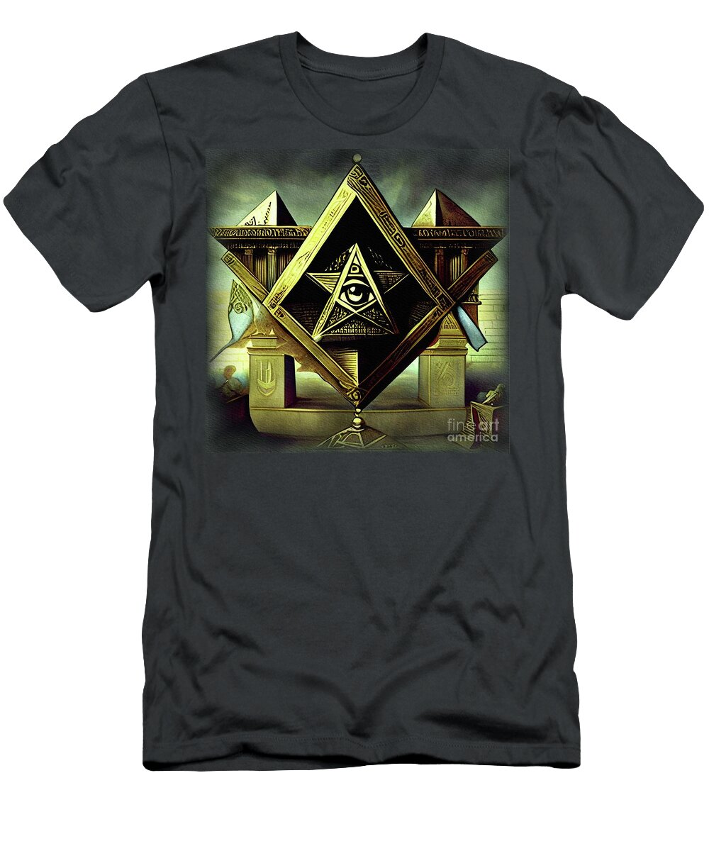 5 Freemasonic Art Pierre Blanchard T-Shirt