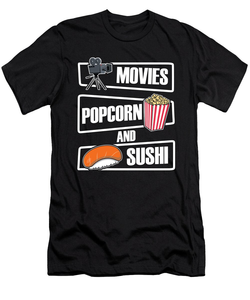 5 Popcorn Crazy Squirrel T-Shirt