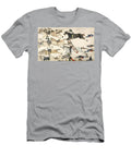 5 Retreat of Major Marcus Renos Command Ink on Paper Amos Bad Heart Buffalo T-Shirt