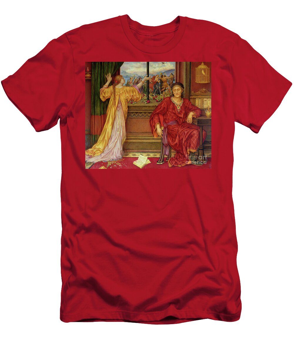 5 the Gilded Cage Evelyn De Morgan T-Shirt