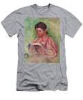5 Woman Reading Pierre Auguste Renoir T-Shirt