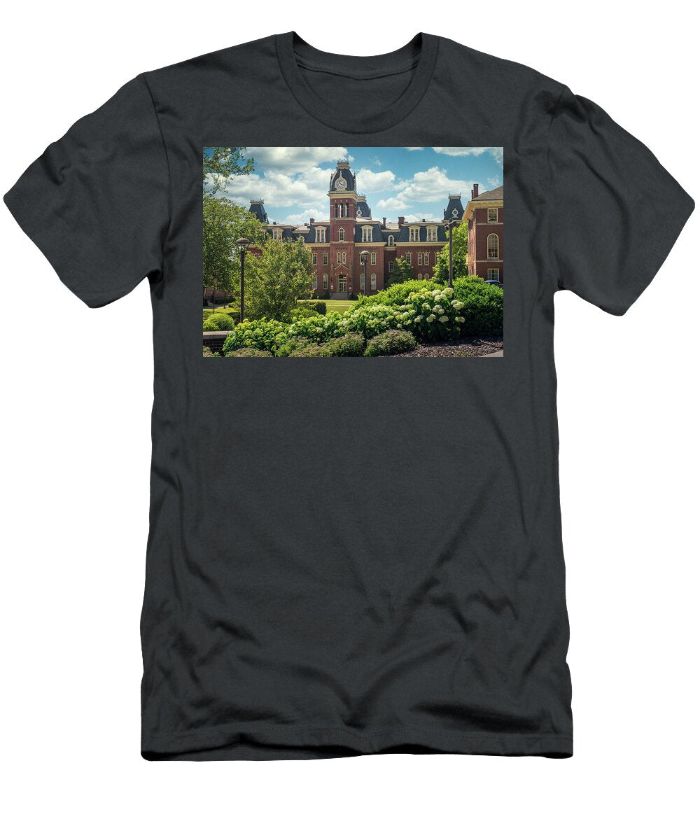 5 Woodburn Hall At West Virginia University in Morgantown Wv Steven Heap T-Shirt