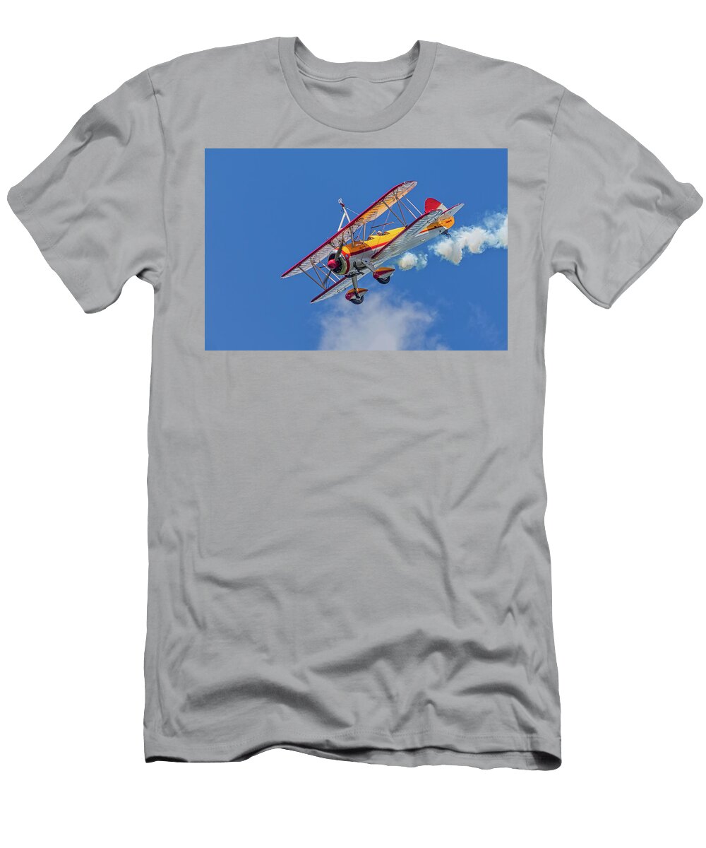 500 Hp Stearman Jerry Fornarotto T-Shirt