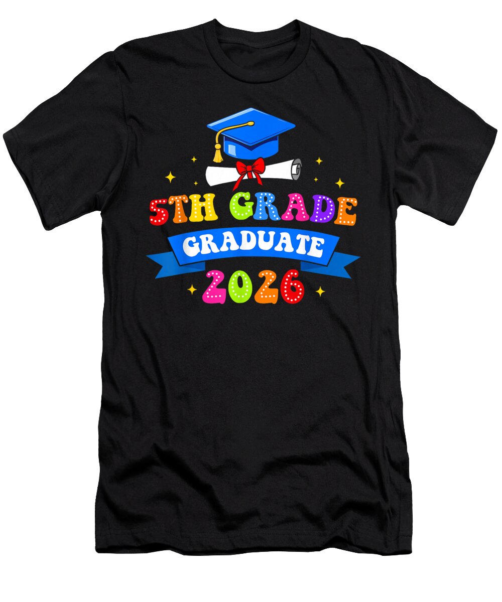 5th Grade Graduation 2026 Graduate Christmas Ornament Decor Holiday Gift Huy Huynh Trong T-Shirt