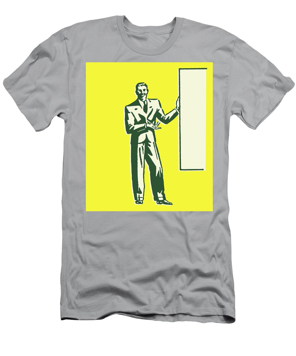 6 Businessman Making a Presentation Csa Images T-Shirt