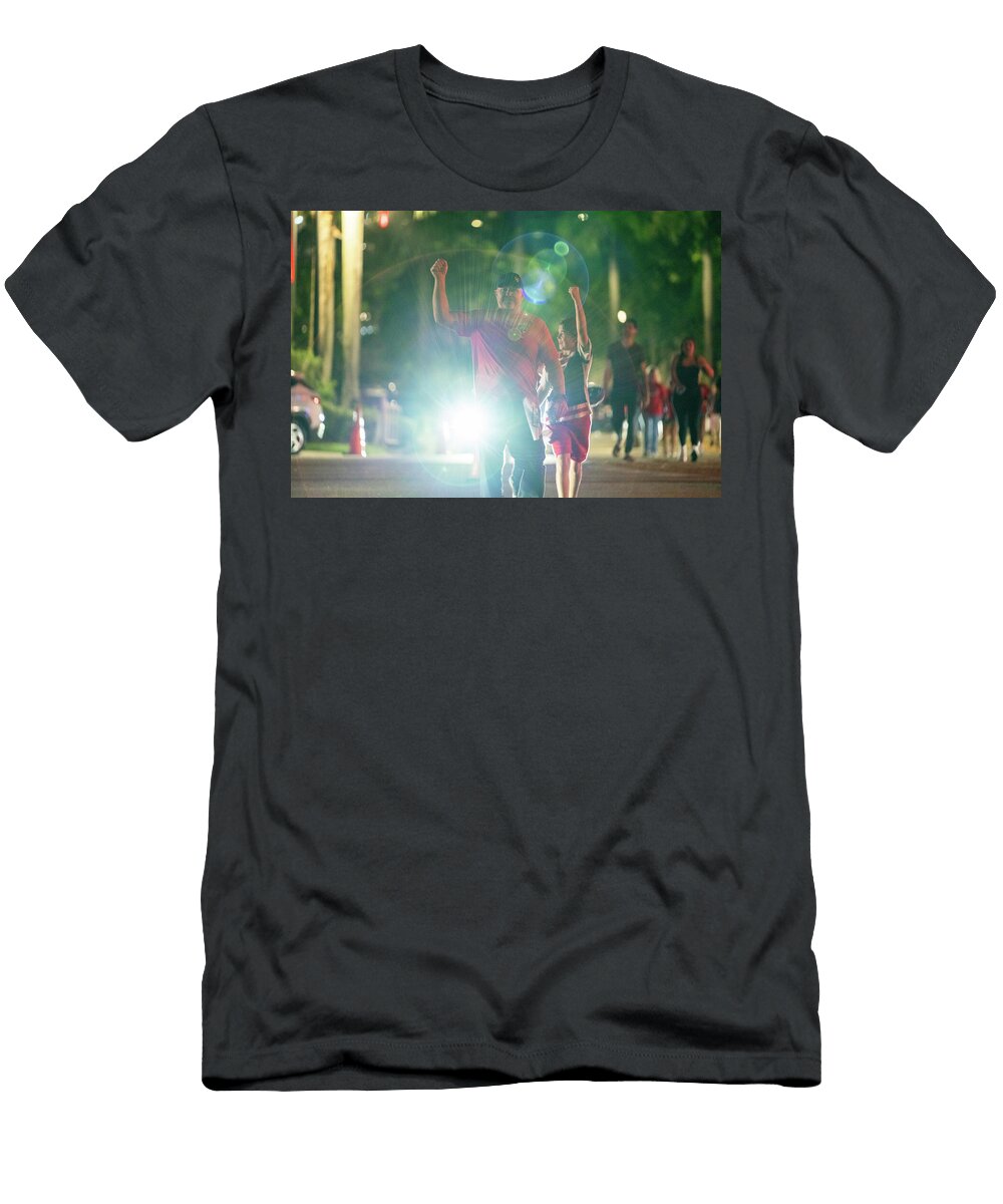 6 Happy Fans Leaving the Panthers Oilers Game Sunrise Florida 2025 Felix Mizioznikov T-Shirt