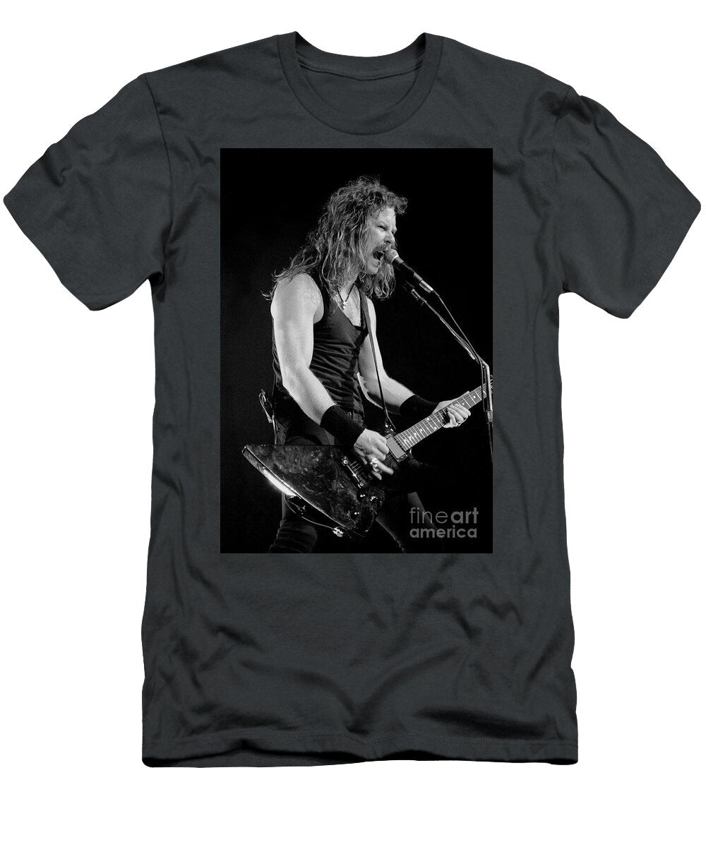 6 James Hetfield Metallica Concert Photos T-Shirt