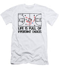 6 Life Is Full of Important Choices Basketball Basquiaty Store T-Shirt