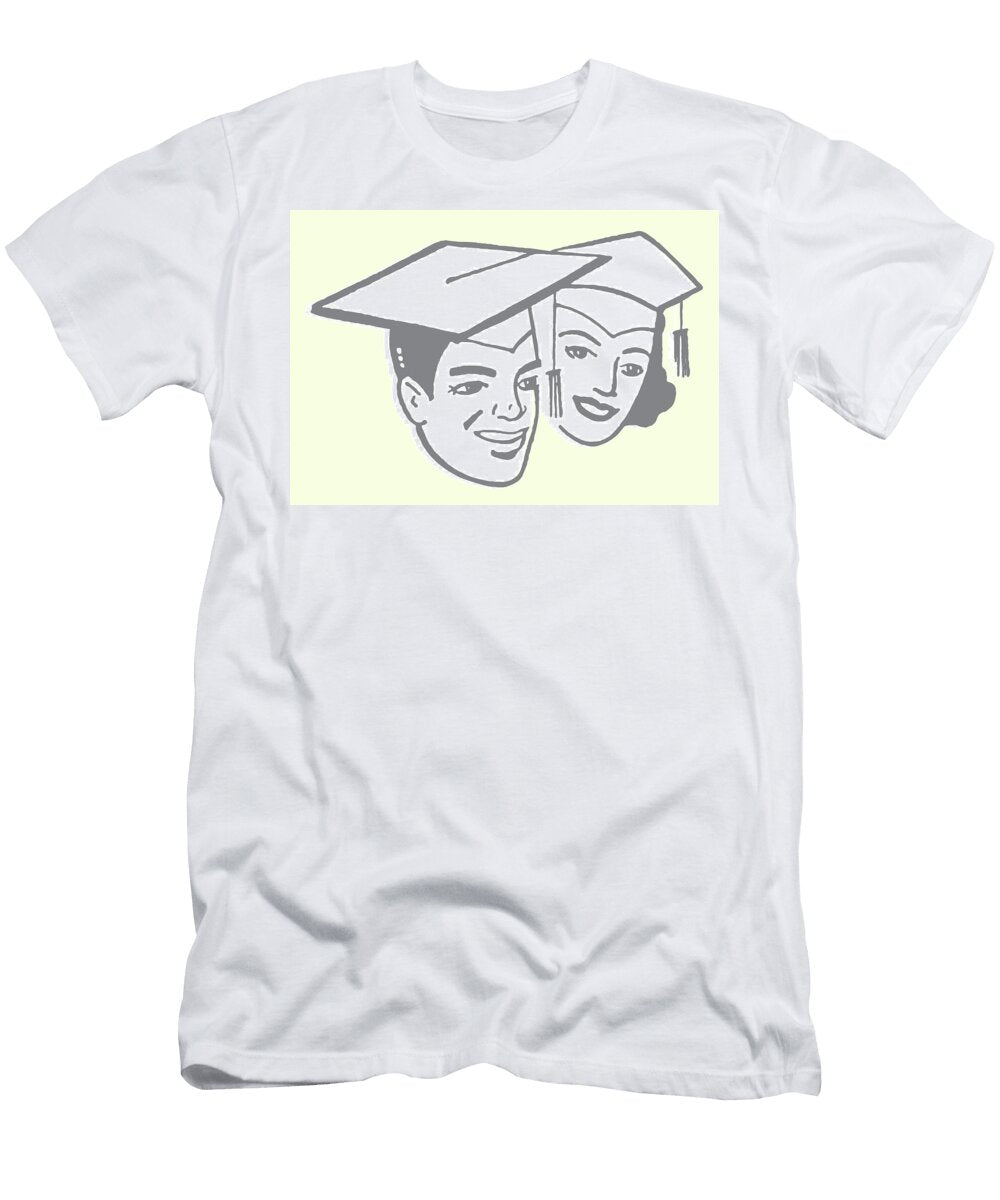 6 Male and Female Graduate Csa Images T-Shirt