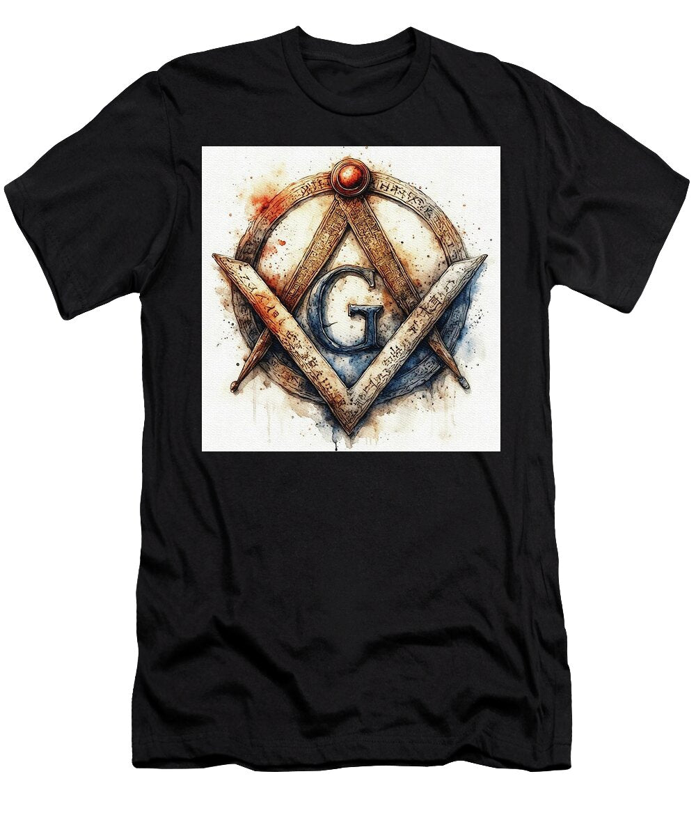 6 Masonic Symbolism Pierre Blanchard T-Shirt