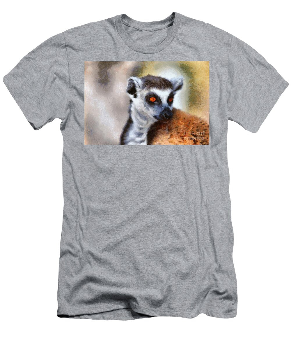 6 Ring Tailed Lemur George Atsametakis T-Shirt